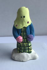 Load image into Gallery viewer, Standing Polymer Clay Mummer
