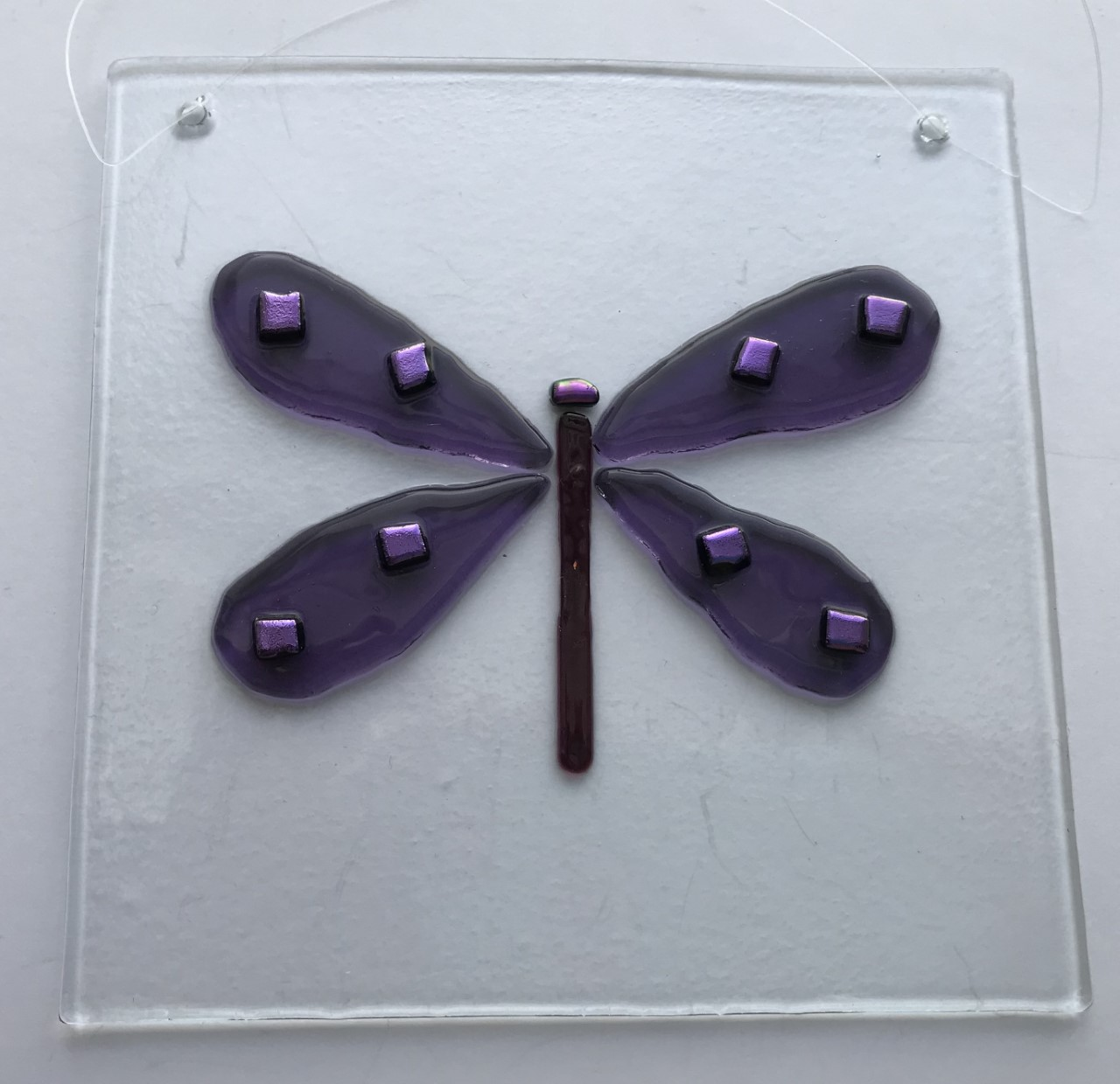 Fused Glass Dragonfly