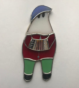 Fun Loving Frankie - Stained Glass Mummer