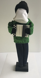 Mummer with Accordion