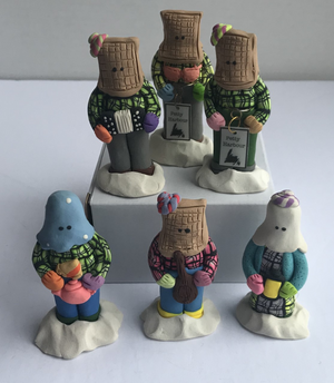 Polymer Clay Mummers