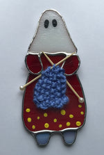 Load image into Gallery viewer, Knitter Nellie - Stained Glass Mummer - New for 2020
