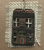 Load image into Gallery viewer, Pottery Row House Ornament
