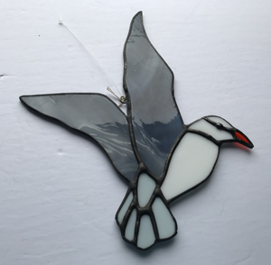 Stained Glass Seagull