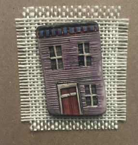 Pottery Row House Magnet