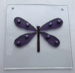 Load image into Gallery viewer, Fused Glass Dragonfly
