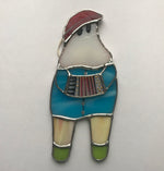 Load image into Gallery viewer, Fun Loving Frankie - Stained Glass Mummer
