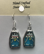 Load image into Gallery viewer, Stained Glass Mummer Earrings
