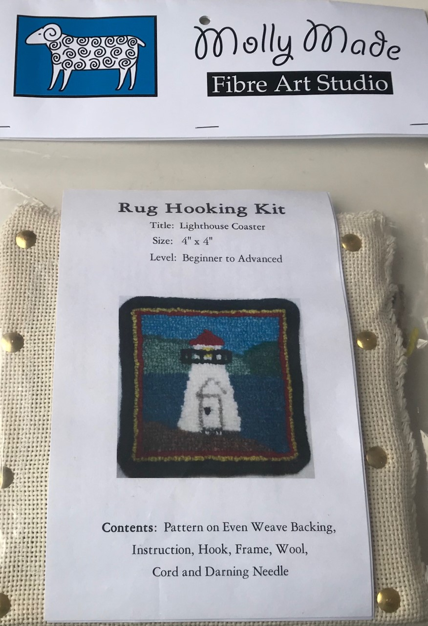 Rug Hooking Kits 4" x 4"