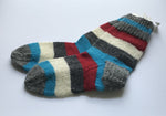 Load image into Gallery viewer, Striped Socks Ladies: 8.5 - 10 Men: 8 - 9.5
