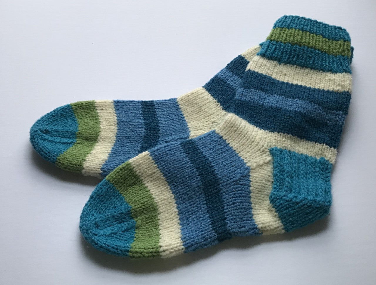 Striped Socks Ladies: 8.5 - 10 Men: 8 - 9.5