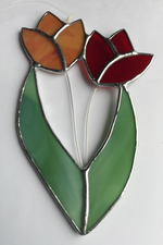 Load image into Gallery viewer, Stained Glass Tulips
