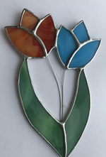 Load image into Gallery viewer, Stained Glass Tulips
